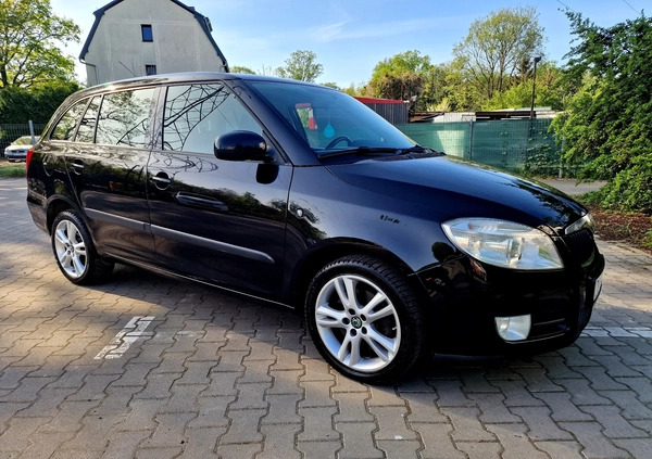 Skoda Fabia cena 17999 przebieg: 168000, rok produkcji 2008 z Wrocław małe 211